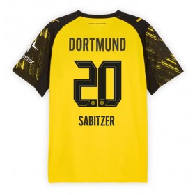 Pánské fotbalový oblečení Borussia Dortmund Marcel Sabitzer #20 Domácí košile 2025-26 Krátkým Rukávem